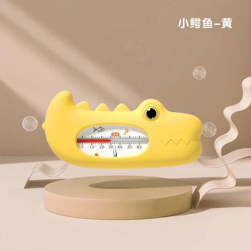 Aircraft Baby Bath Shower Water Thermometer Safe Temperature Sensor for Babies Floating Waterproof Shower Thermometer