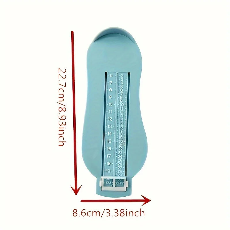 Kids Toddler Foot Measure Gauge Shoes Size Measuring Ruler Tool Baby Boy Girl Children's Foot Length Measuring Ruler Fittings