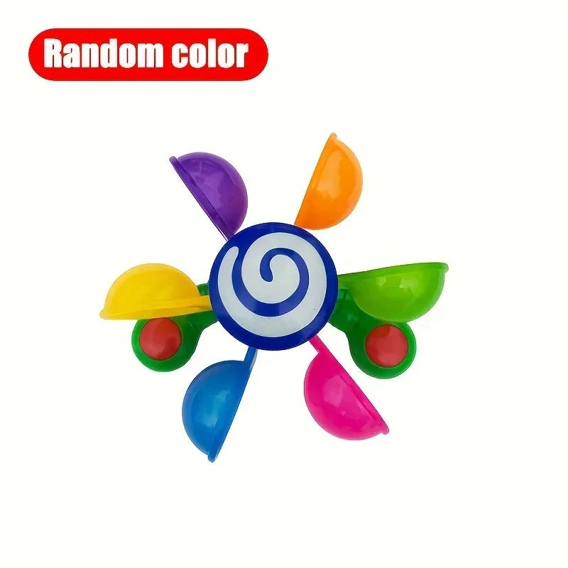 Baby Bath Windmill Toy Rotating Water Spray Toy Sensory Bath Time Play for Infants Toddlers