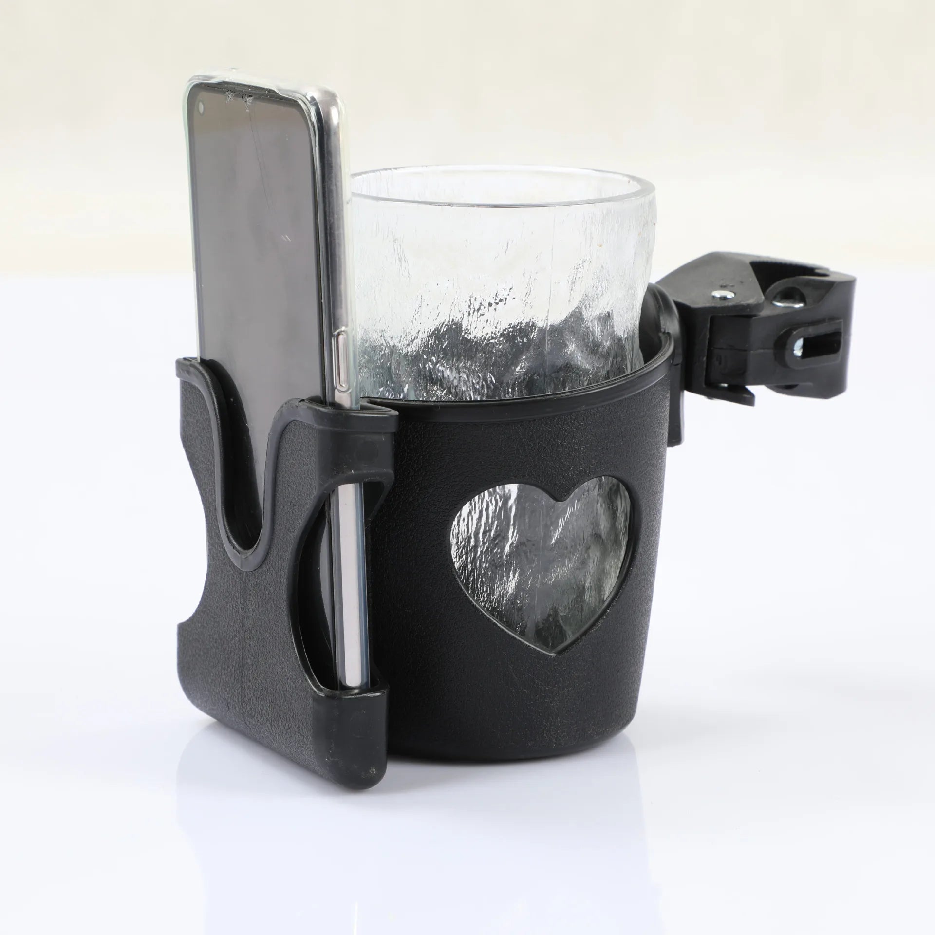 Baby Stroller Water Cup Bottle Holder Baby Stroller Accessories Multifunctional Baby Stroller Cup Holder 2-in-1 Phone Holder