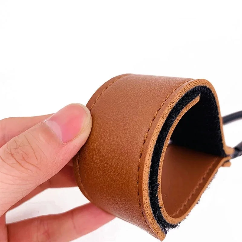 1PCS Baby Stroller Hook PU Leather Adjustable Pram Hook Cart Organizer Diaper Bag Hanger Children Boy Girl Travel Accessories