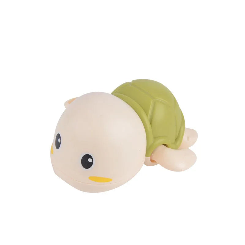 Single Sale Cute Cartoon Animal Tortoise Classic Baby Water Toy Infant Swim Turtle Wound-up Chain Clockwork Kids Beach Bath Toys