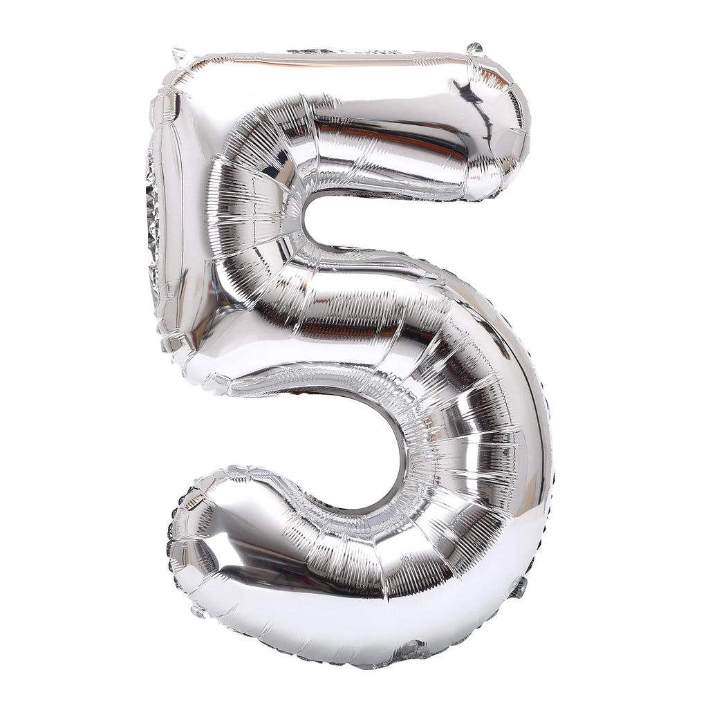 32inch Rainbow Gradient Number Foil Balloon 1-9 for Kids Birthday Party Decor Baby Shower Bridal Shower More Options Avaliable