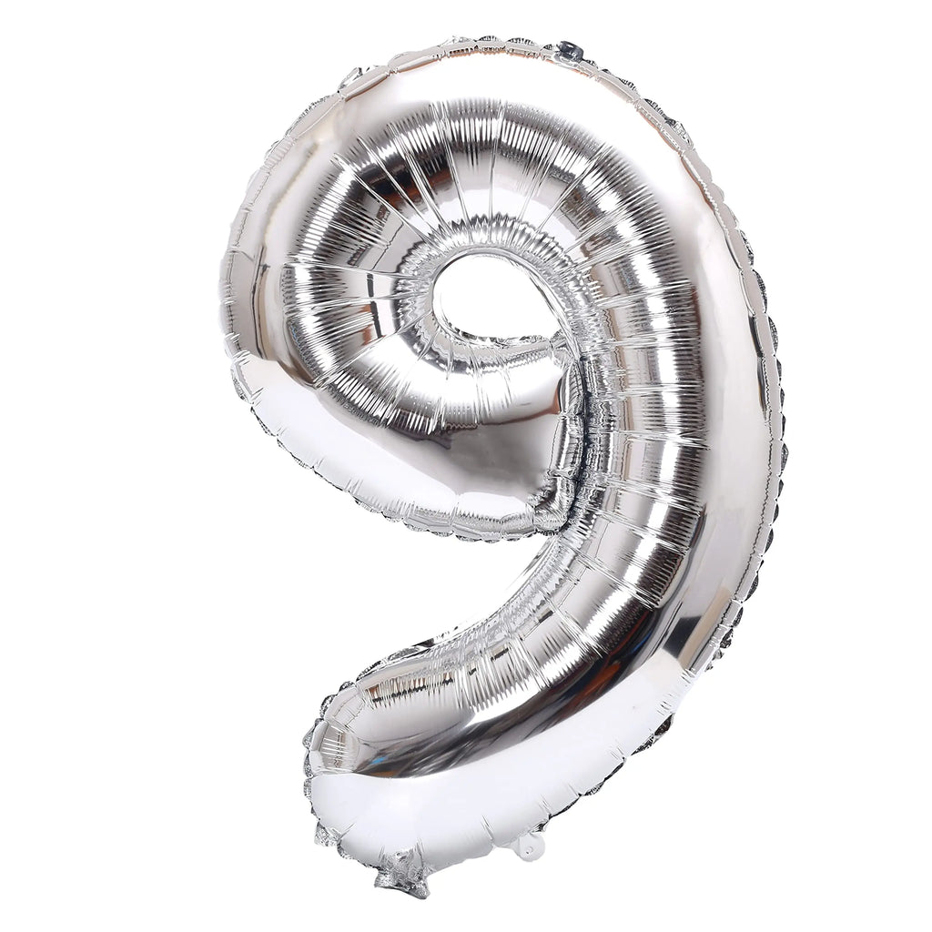 32inch Rainbow Gradient Number Foil Balloon 1-9 for Kids Birthday Party Decor Baby Shower Bridal Shower More Options Avaliable